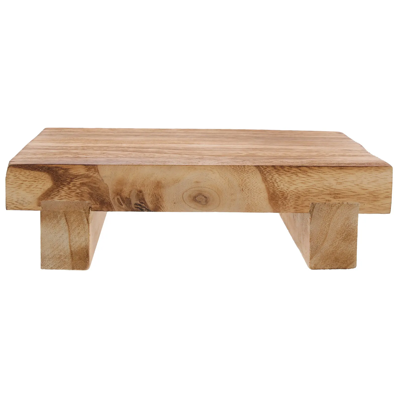 

Rustic Wood Stool Stand Decorative Display Stool For Home Decor Wooden Pedestal Plants Candles Soap Tray Kitchen Counter Wood