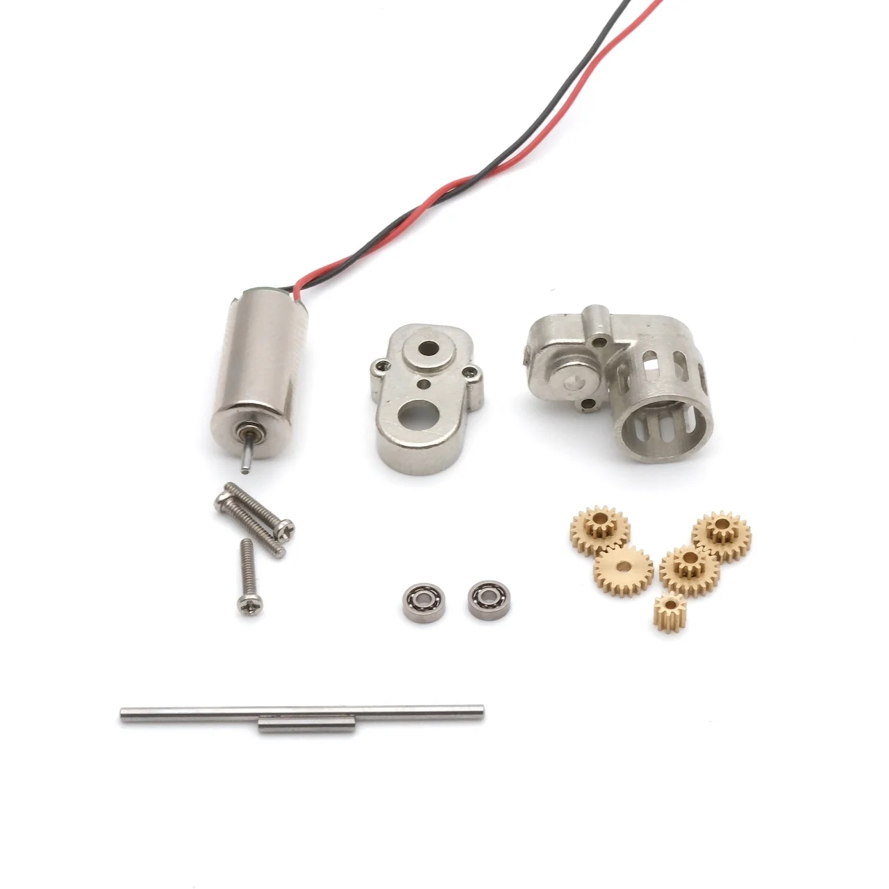 1:72 Static Modification Micro Reduction Gearbox 1:87 For 6MM Motor 16:1 Mid Mounted Gearbox DIY Parts