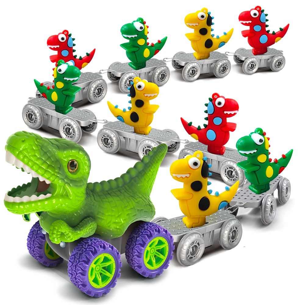 Accessoires de voiture sur Rail Anti-gravité d'escalade et ensemble de 46 à 101 pièces, course sur route mondiale, piste Flexible, jouets de voiture dinosaure pour garçon, meilleur cadeau