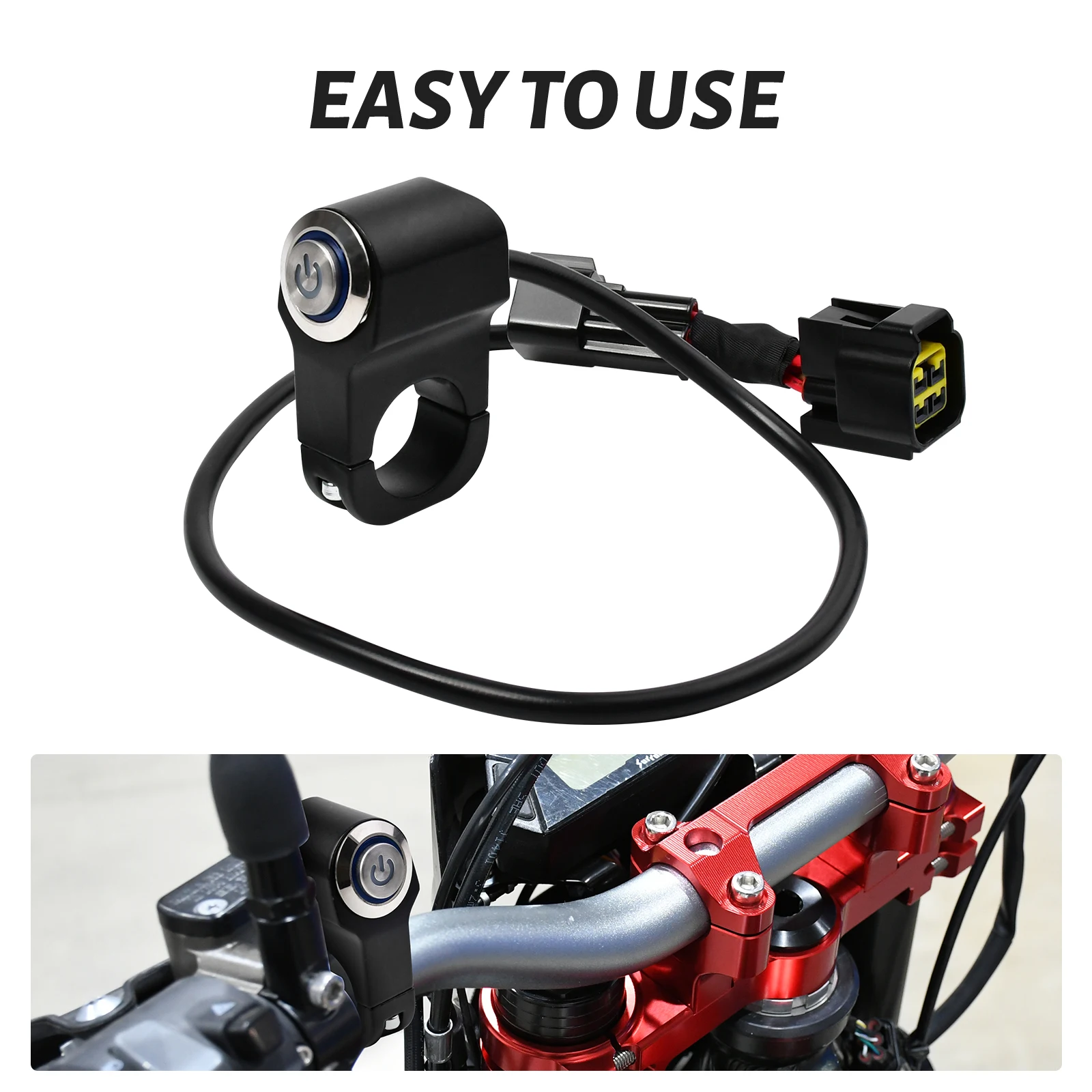 For SURRON Ultra Bee Headlight Switch Button E-bikes Off-road Dirt Bike for SurRon Motorcycles Modified Accessories