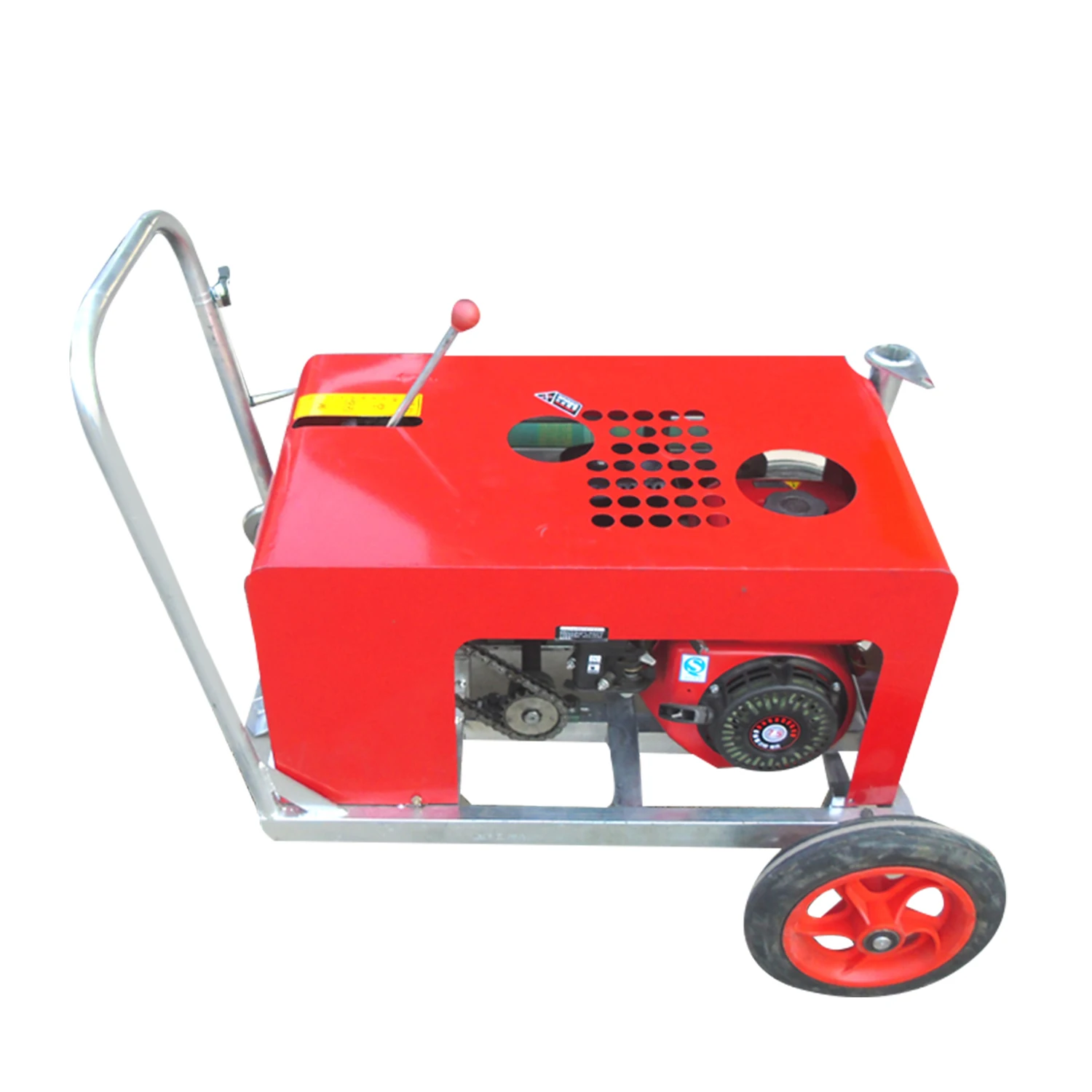 Pushing Easy Operate Fiber Optic Cable  Conveyor Blowers Cable Pulling Machine