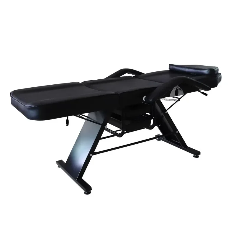 Manual adjustment eyelash bed, beauty bed