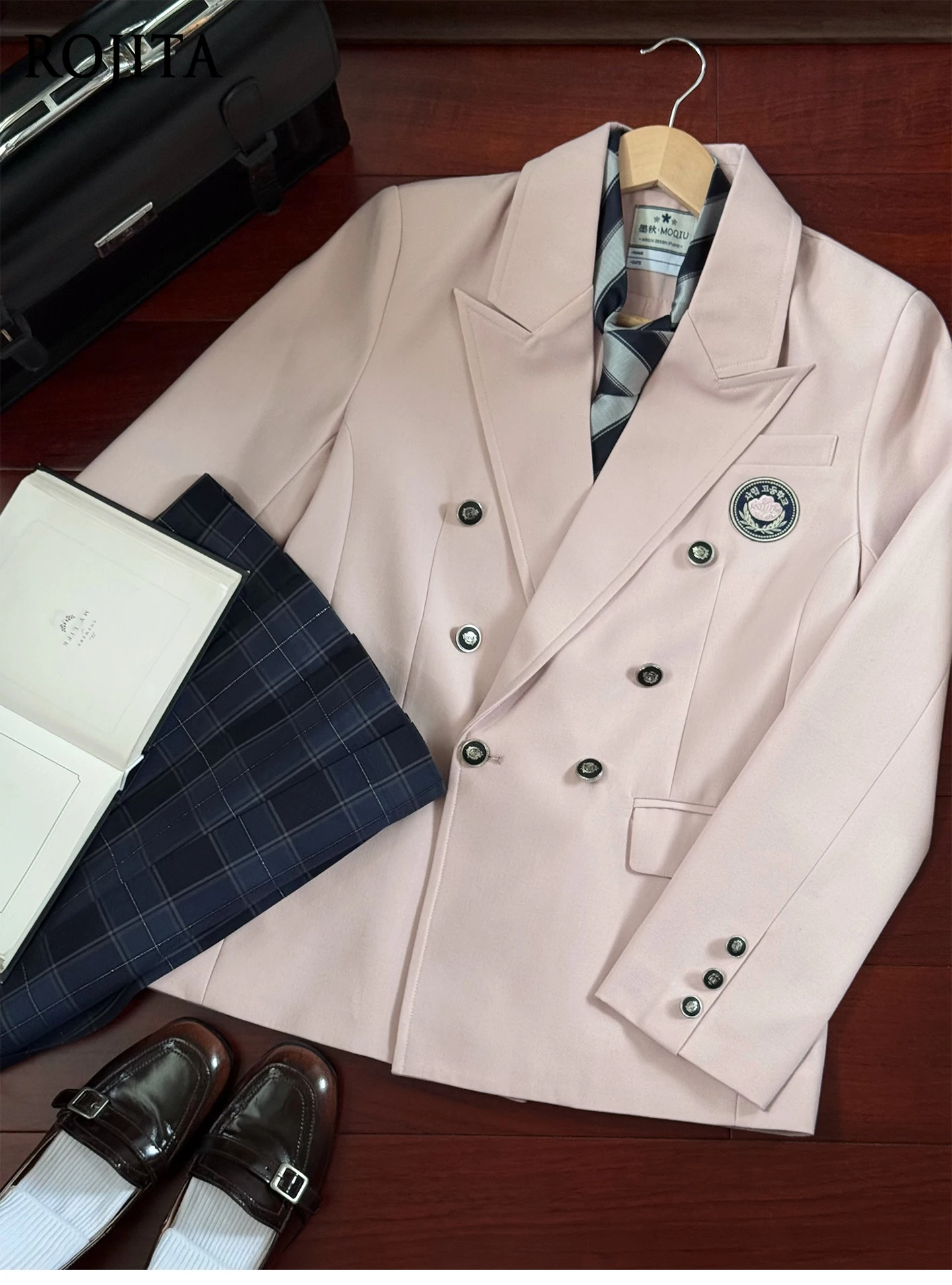 

Autumn JK Uniform Blazer Japanese Style Japan College Style Three-Button Design Original Blazer Jacket for Women 2025 New