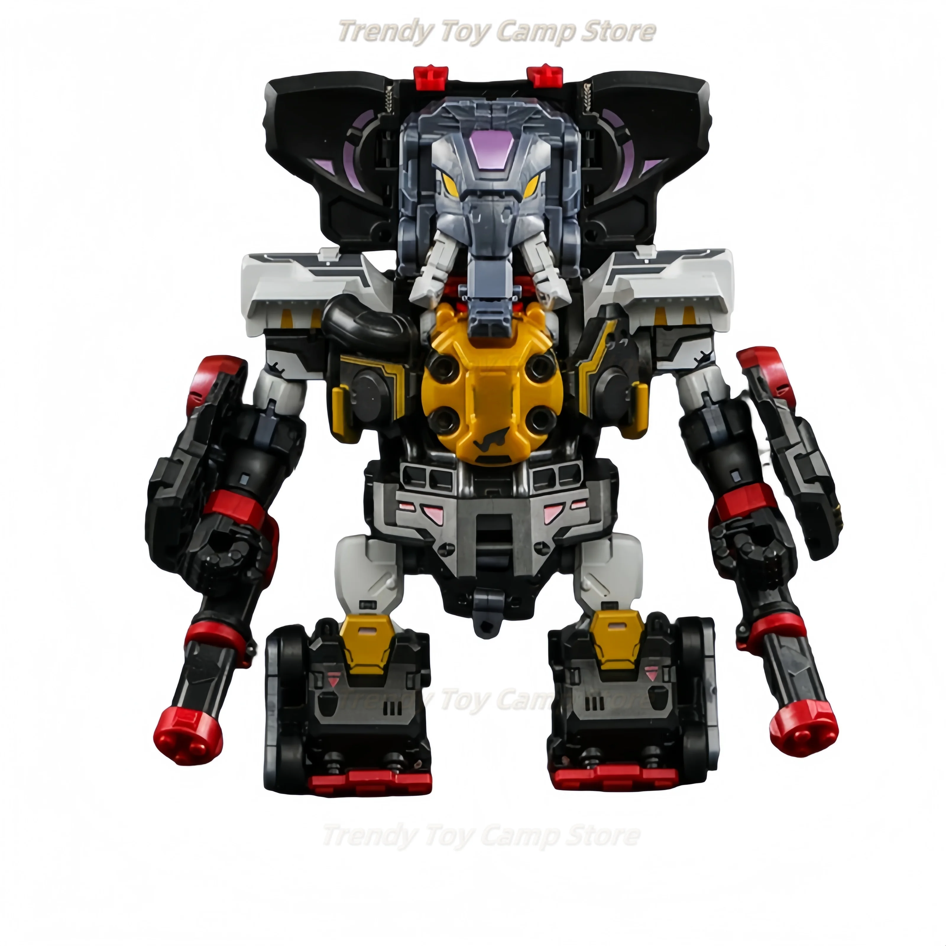 

52TOYS MECHABEAST BMM-01 PSYCHOTRAIN Деформирующий робот, преобразование в меха и кубе, фигурка, коллекционный подарок