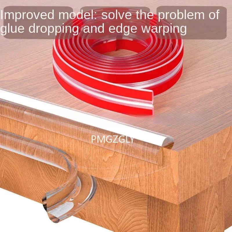 

1/2/3M Table Edge Guard Furniture Corner Protector Strip Self Adhesive Transparent Kids Collision Proof Soft Bumper Baby Safety