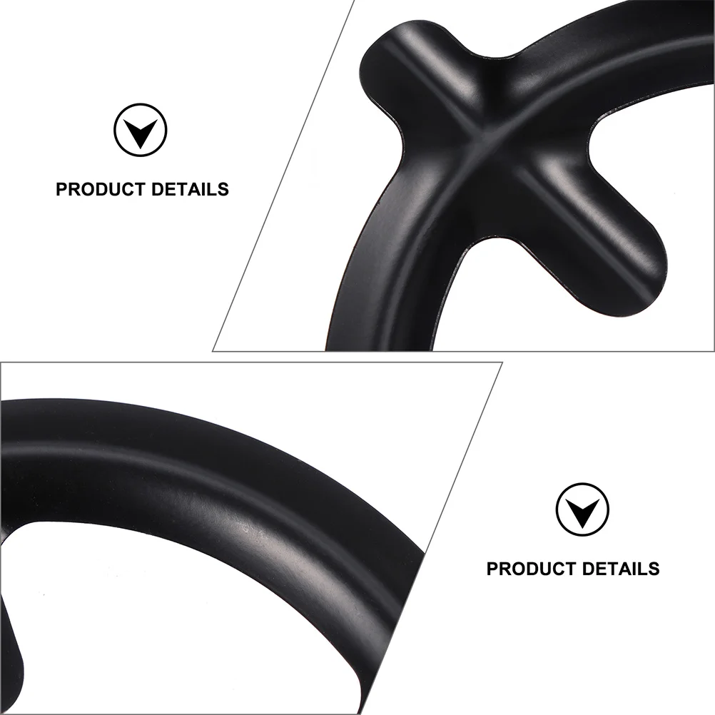 2 Pcs Gas Coffee Pot Racks Burner Pan Convenient Holders Iron Mocha Work