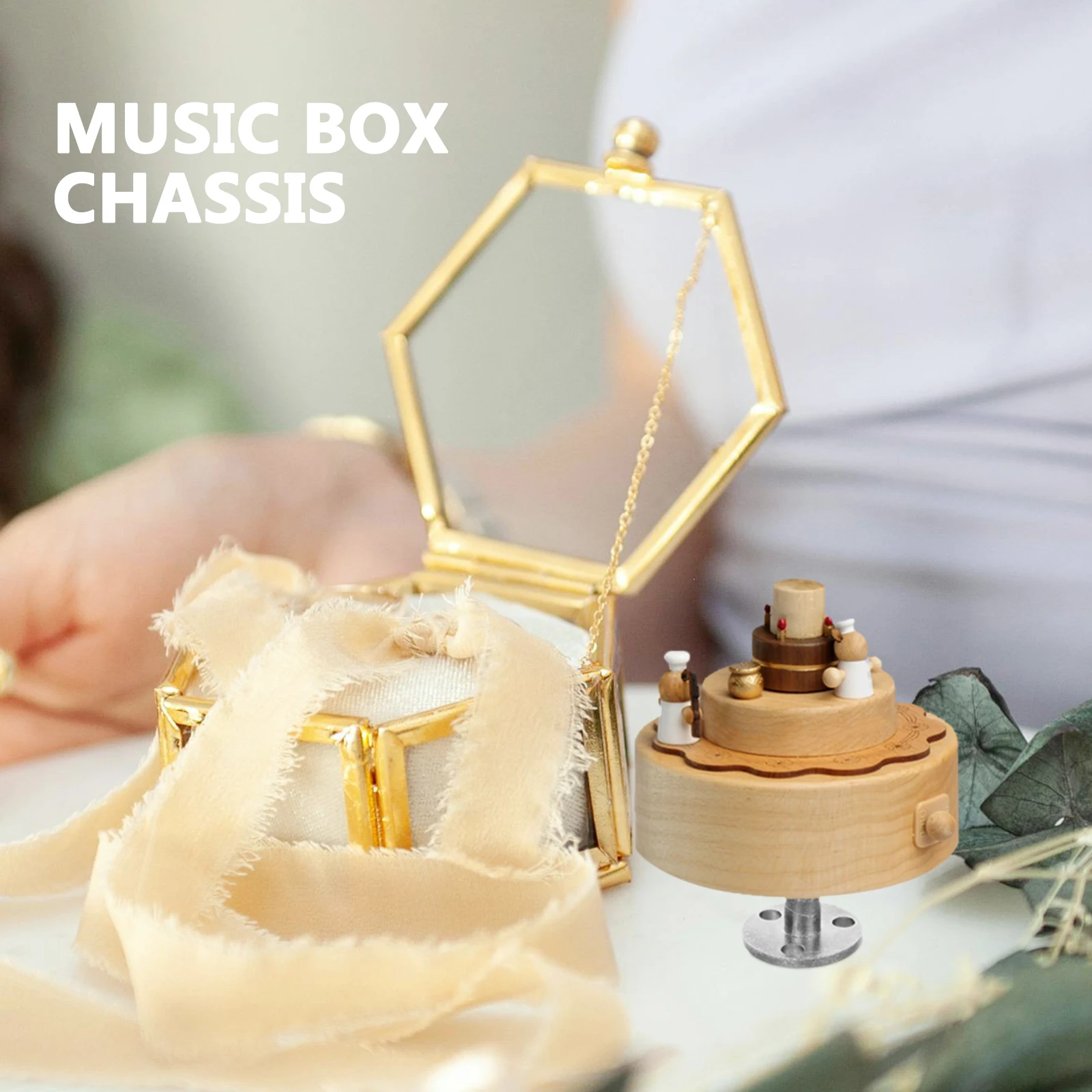

10 Pcs Music Box Accessories Vintage Keys Winding Accessory Clockwork up Old Fashioned
