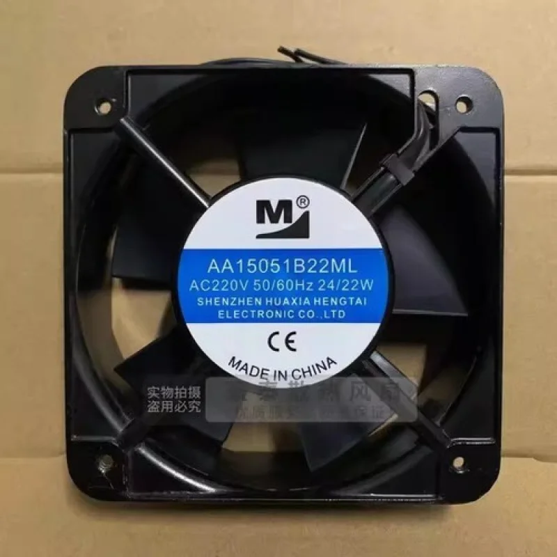 

C 1PCS AA15051B22ML 15050 AC220V 24/22W 15CM Cooling Fan