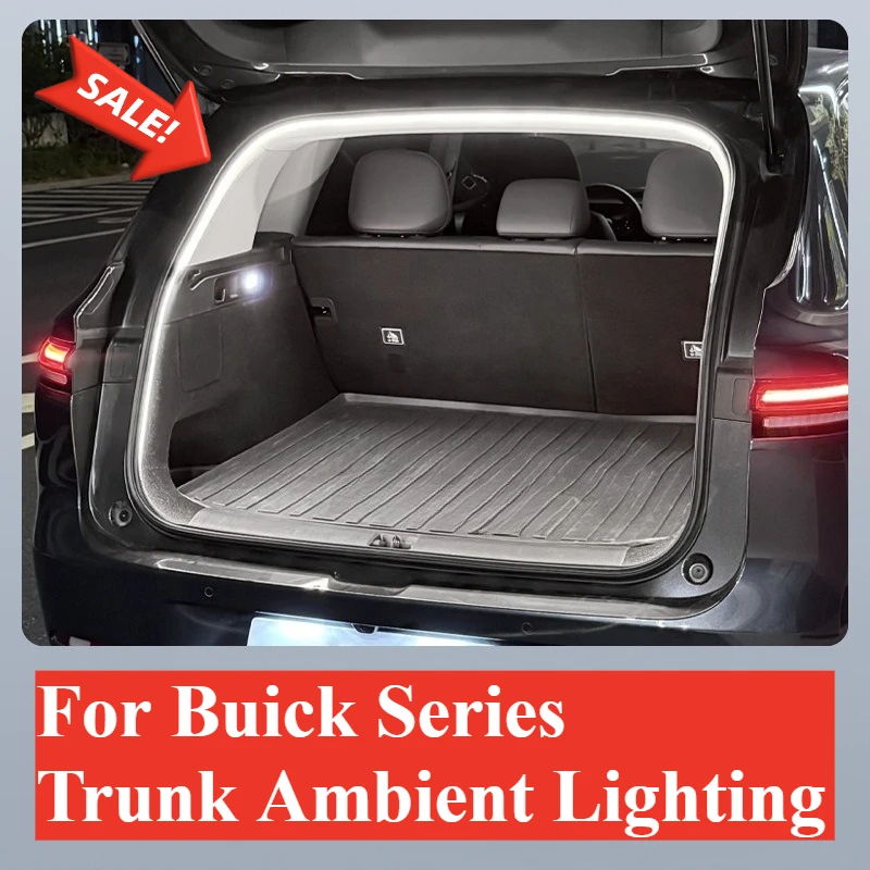 

Trunk Light Glowing Welcome Ambient Lightingwith Plug-and-Play For Buick Envision S Plus Encore Plus GX Envista Verano Hatchback