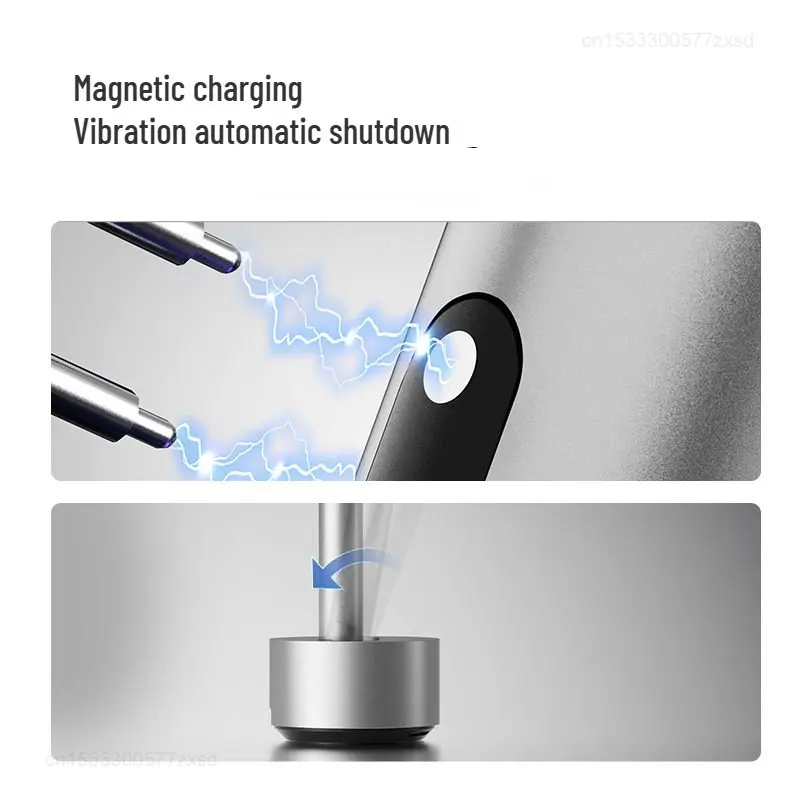 Wtryskowa maszynka do golenia MKODO indukcyjna i ręczna podwójny tryb golarka do twarzy wysokiej częstotliwości szok 3D elektryczna stal do golenia