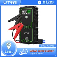 UTRAI-arrancador portátil de batería de coche, dispositivo de arranque automático de emergencia, potenciador de 12V, 4000A