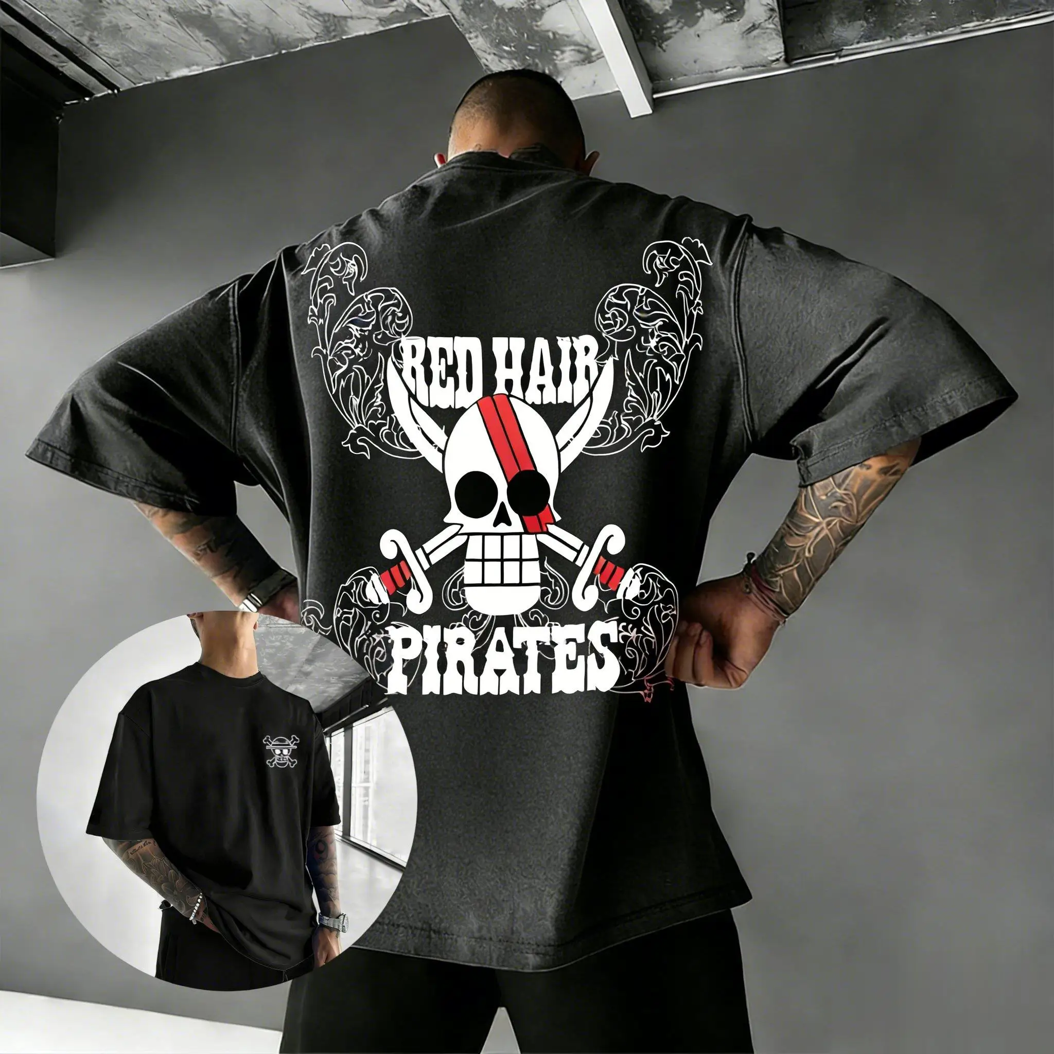 One Piece Anime T Shirt Men Women 2026 Summer Y2k Clothes Cotton Short Sleeve Tops  Graphic Tee Casual Streetwear Skull Print