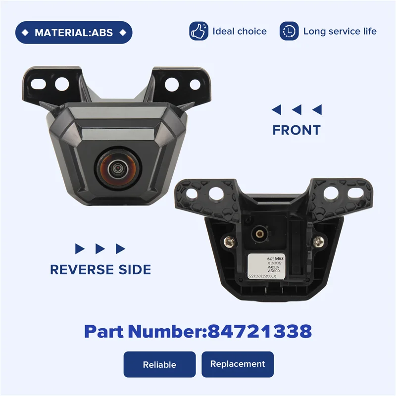 A73E-Parking Assist Camera Front Bumper Grille Camera For GMC Acadia 2020-2023 84735468 Front View Driver Information Camera New