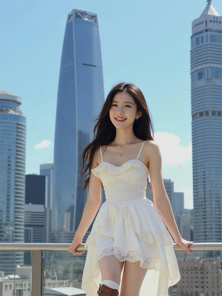 Vestido feminino apliques branco verão babados borda império cintura pura listrado poliéster recorte magro noite curto sexy clubwear