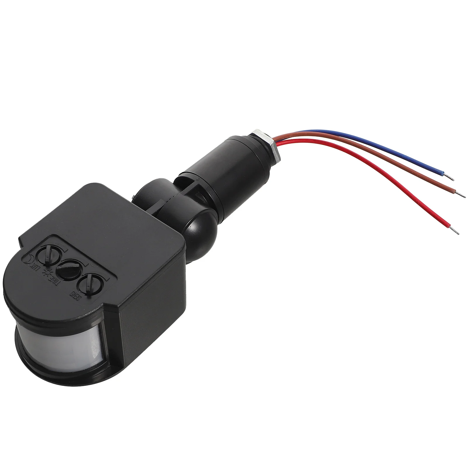 ไฟเซ็นเซอร์อินฟราเรดตรวจจับความเคลื่อนไหว ไฟ LED สำหรับรักษาความปลอดภัย ใช้ไฟ AC110V-260V ตรวจจับการเคลื่อนไหวด้วยเซ็นเซอร์ PIR สำหรับภายนอกอาคาร กันน้ำ สมาร์ท