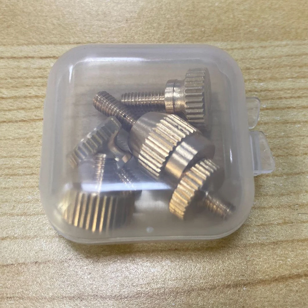 Saxophone Accessories Curved Neck Fixed Screw for Soprano Alto Tenor Copper Construction for Long Lasting Performance