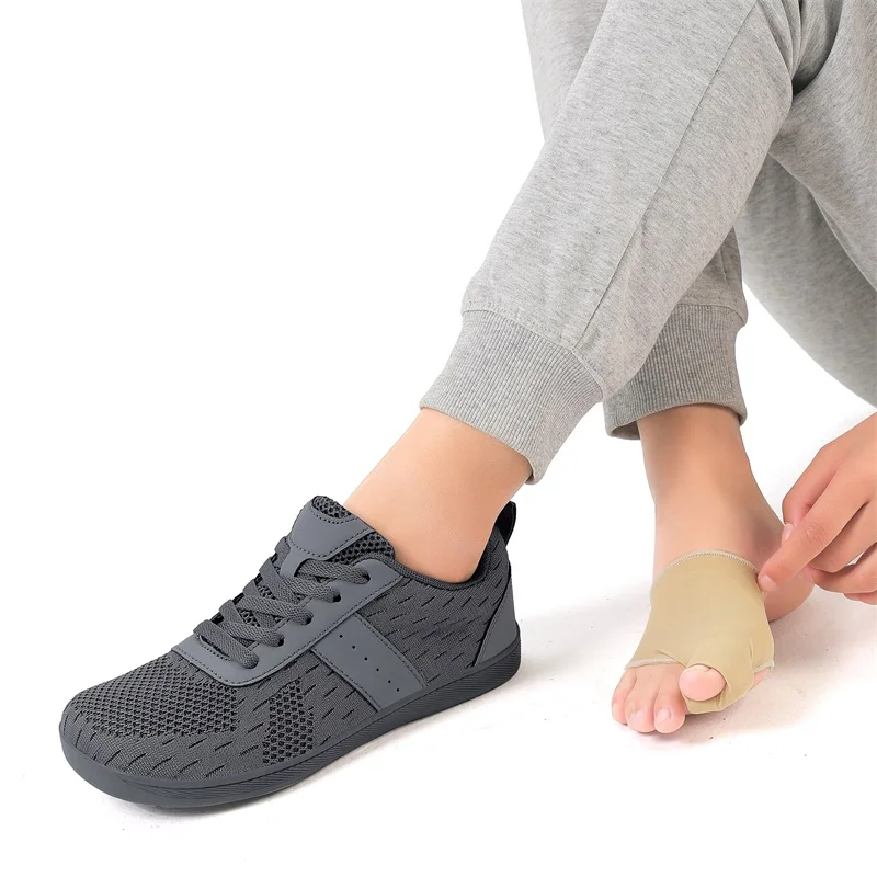 Zapatillas Unisex con Puntera Ancha, Transpirables, de Malla, Cómodas, Casuales, para Pies Anchos, Tallas 36-46, Tênis Largo, Zapatillas Anchos