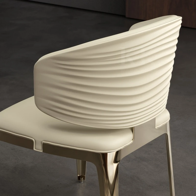 Sillas de Comedor minimalistas para sala de estar, Sillas de Comedor avanzadas de nuevo estilo para Hotel, muebles cómodos para fiesta y hogar, Silla Comedor Lscy