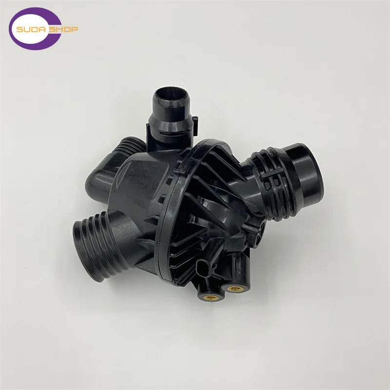 11537586784 Engine Coolant Thermostat for BMW X3 X4 X5 N55 N52 E70 F25 F26 XDrive35i Sport Utilit 3.0L 2011-2018 17071700491