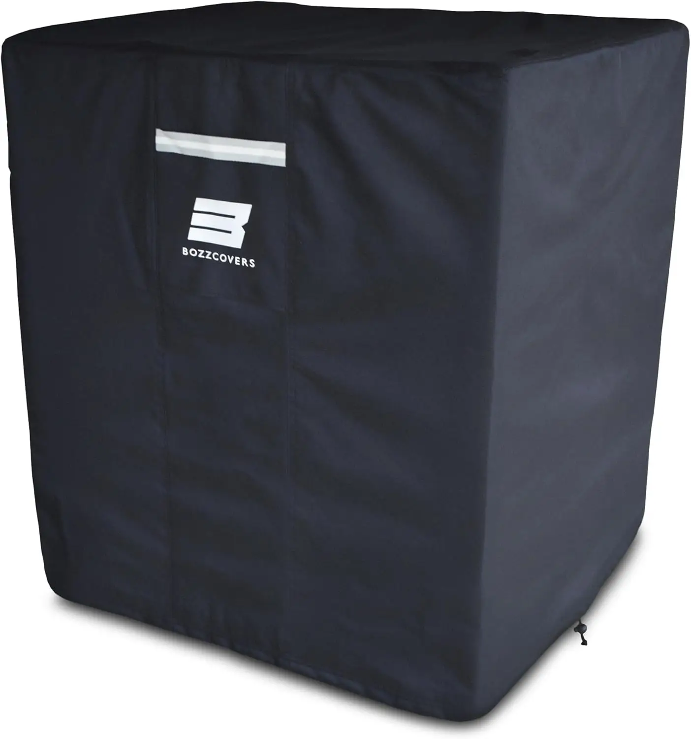 

Прочный чехол для кондиционера 38x38x40 дюймов, всепогодный и ветрозащитный, для использования на улице - черный