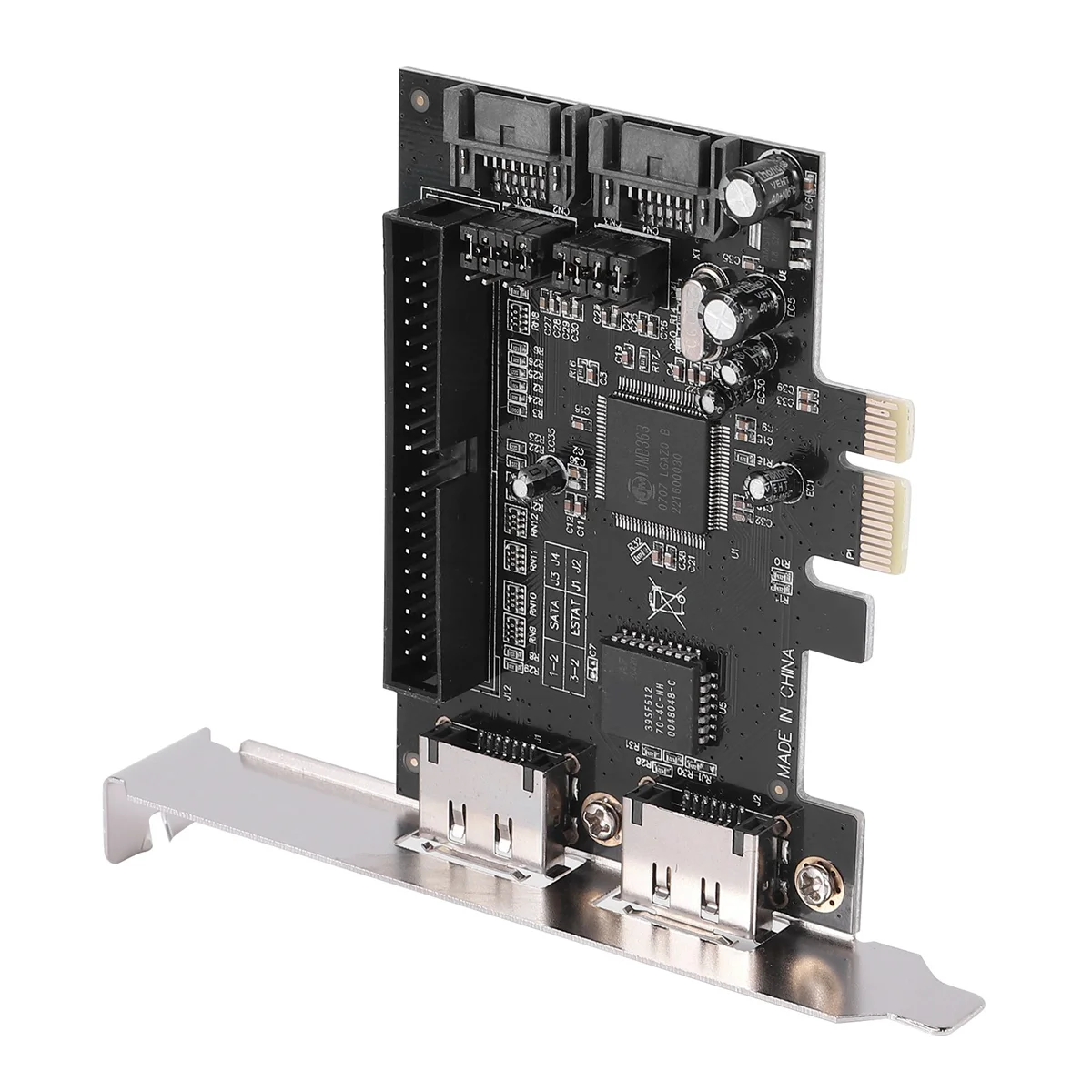 PCI to SATA Controller PCI to Ide PCI-E to 2Sata IDE Jmb363 Disk Array Card Express Expansion Card Adapter