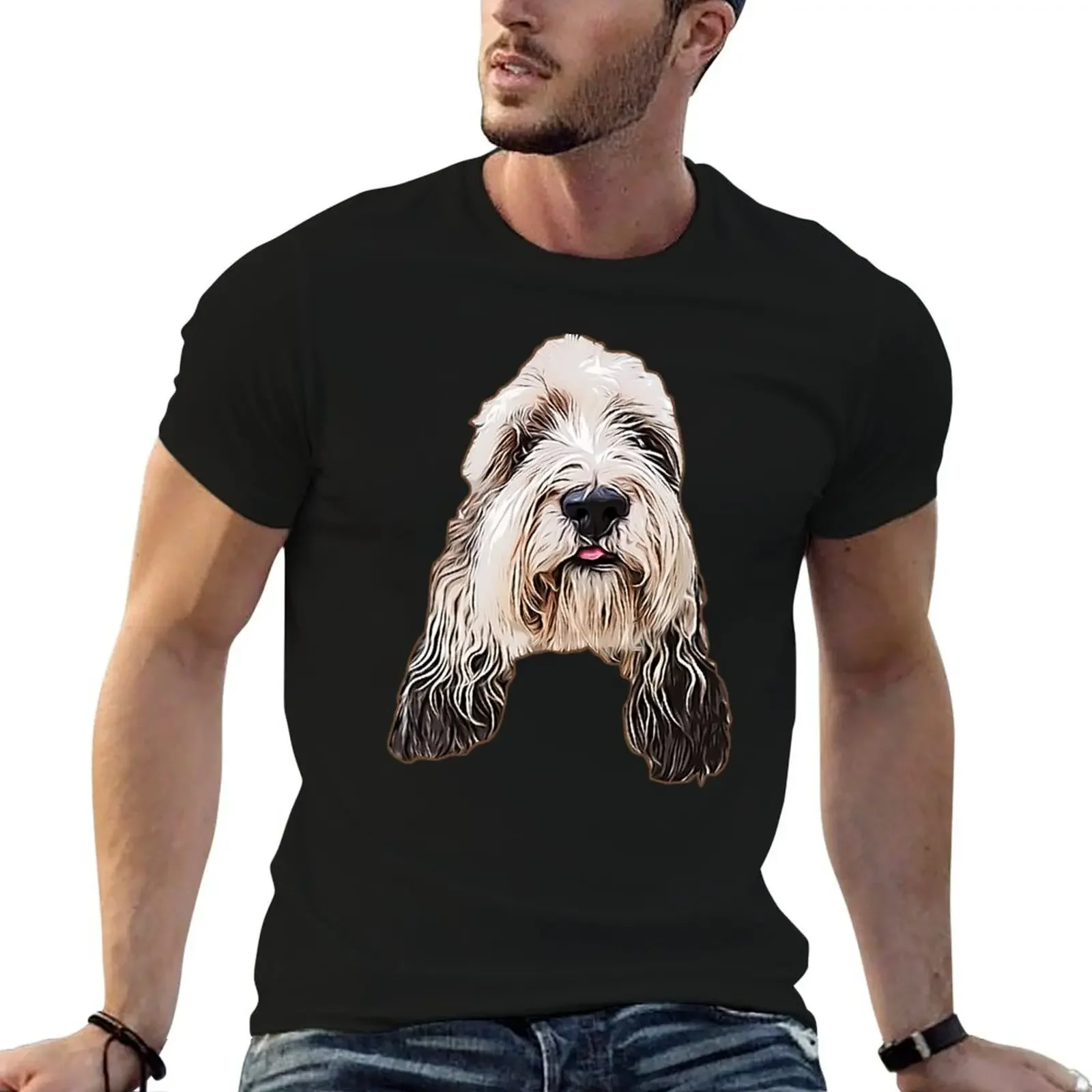 

Basset Griffon Vendeen Petit and Grand T-Shirt rapper graphic tees anime stuff quick drying shirts graphic tees mens clothes