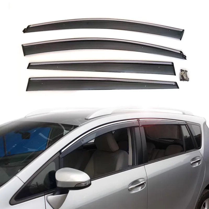 

forSpecial Toyota Yizhi Rain and Rain Shield EZ Verso 2009-2018 Injection Molding Thickened Window Rainproof Eyebrow Deflector