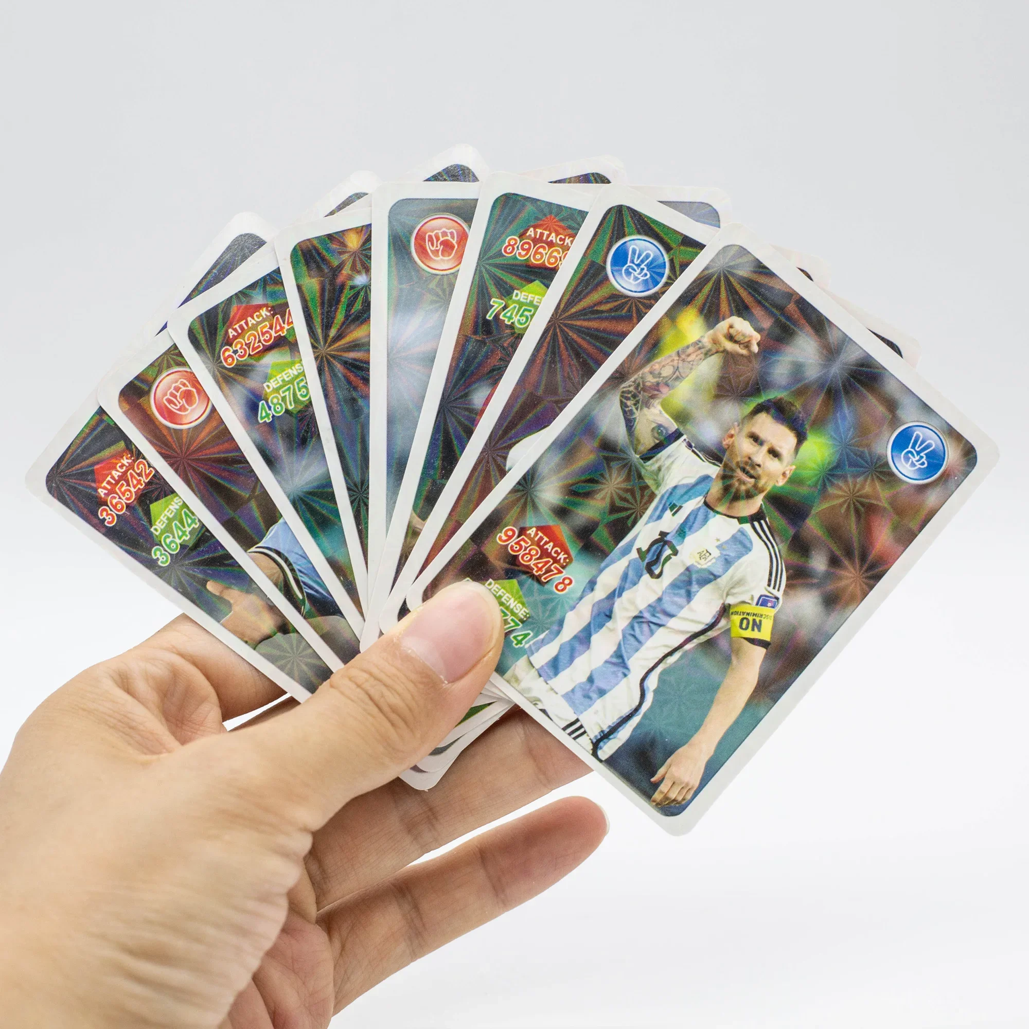 2024 World Football Player Star Card Soccer Stars Limited Cards Complete Set 288 Pcs Collection Fans Trading Card Kids Gift