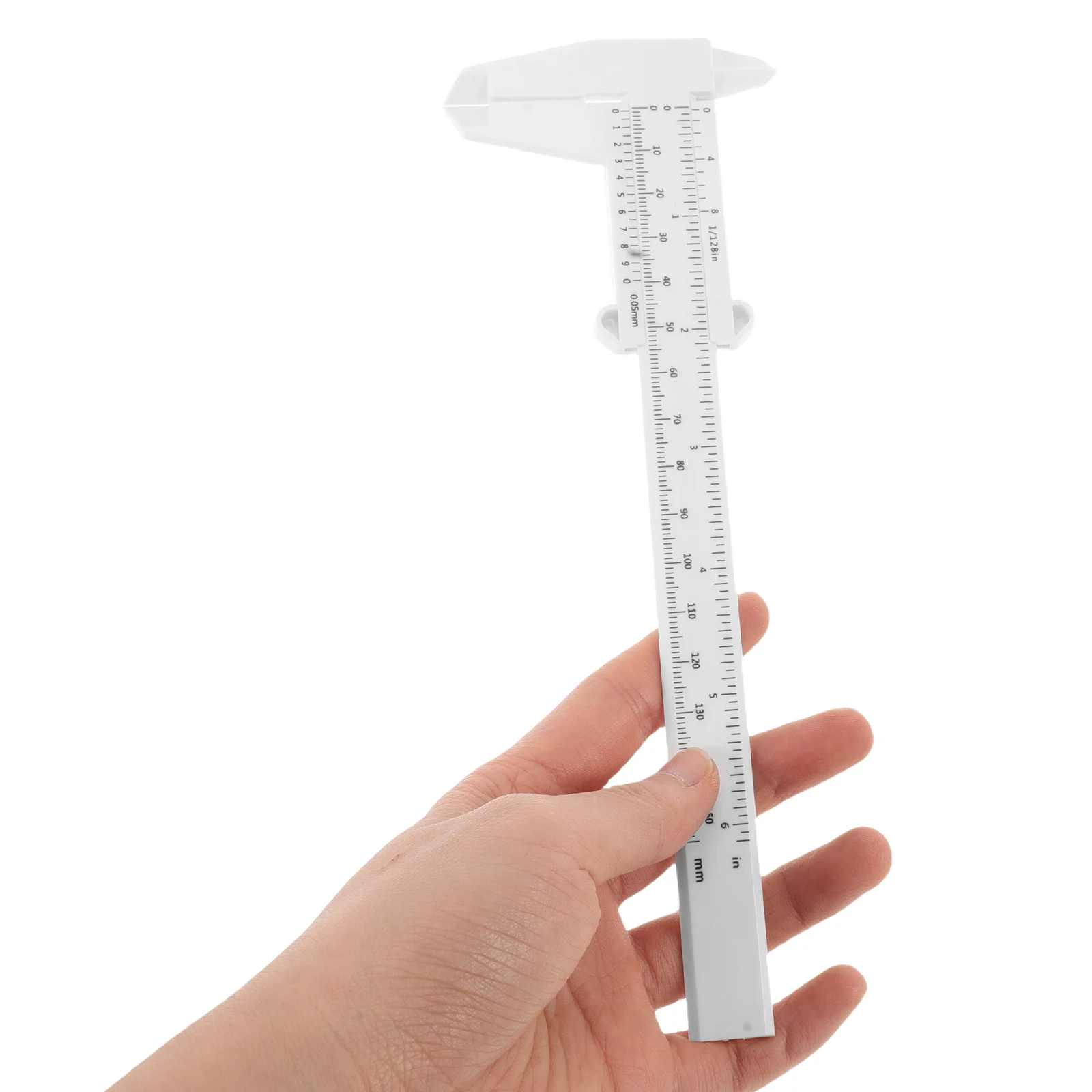 5Pcs Plastic Vernier Caliper Measuring Tool Multifunctional Student Experimental Gauge Ruler Lightweight HighPrecision Durable
