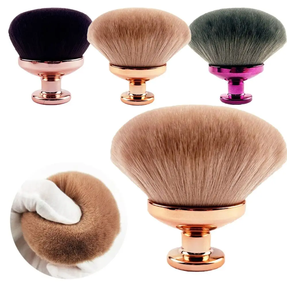 

Portable Extra Large Body Makeup Brush Soft Synthetic Hair Professional Kabuki Brush Self Tan Back Applicator For Self Tanner