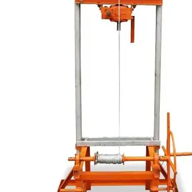 Customized Lightweight Rig Diesel Engine 80m Drilling Capacity Hot Sale