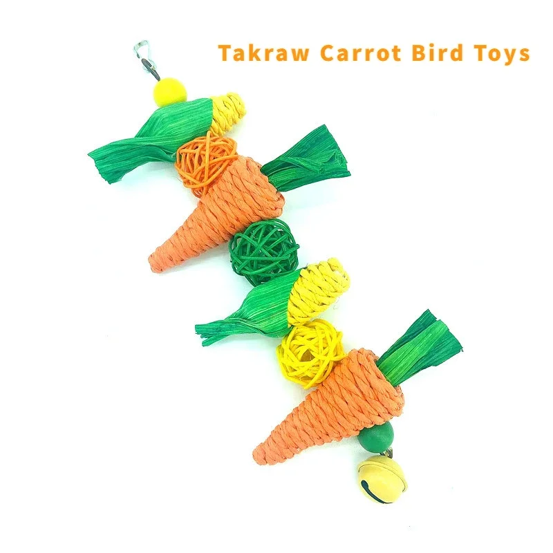 Bird Chewing Toys Bird Foraging Hanging Toys Parrots Cage Shredding Toys For Parrots Lovebird Bird Cage Toys Accessories