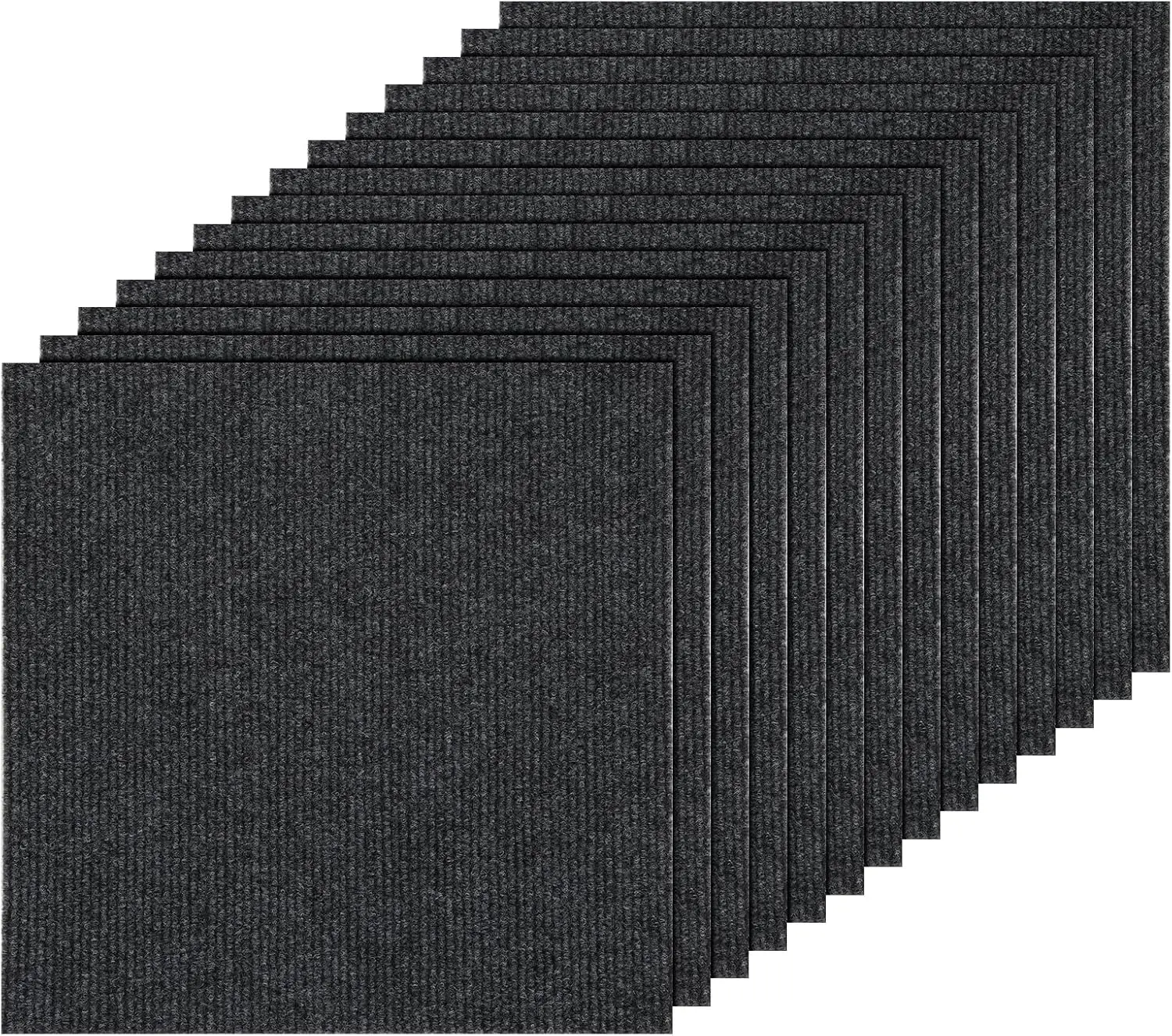 

30PCS Carpet Tiles Peel and Stick 12x12 inch Carpet Squares, Self Adhesive Carpet Floor Tiles Non