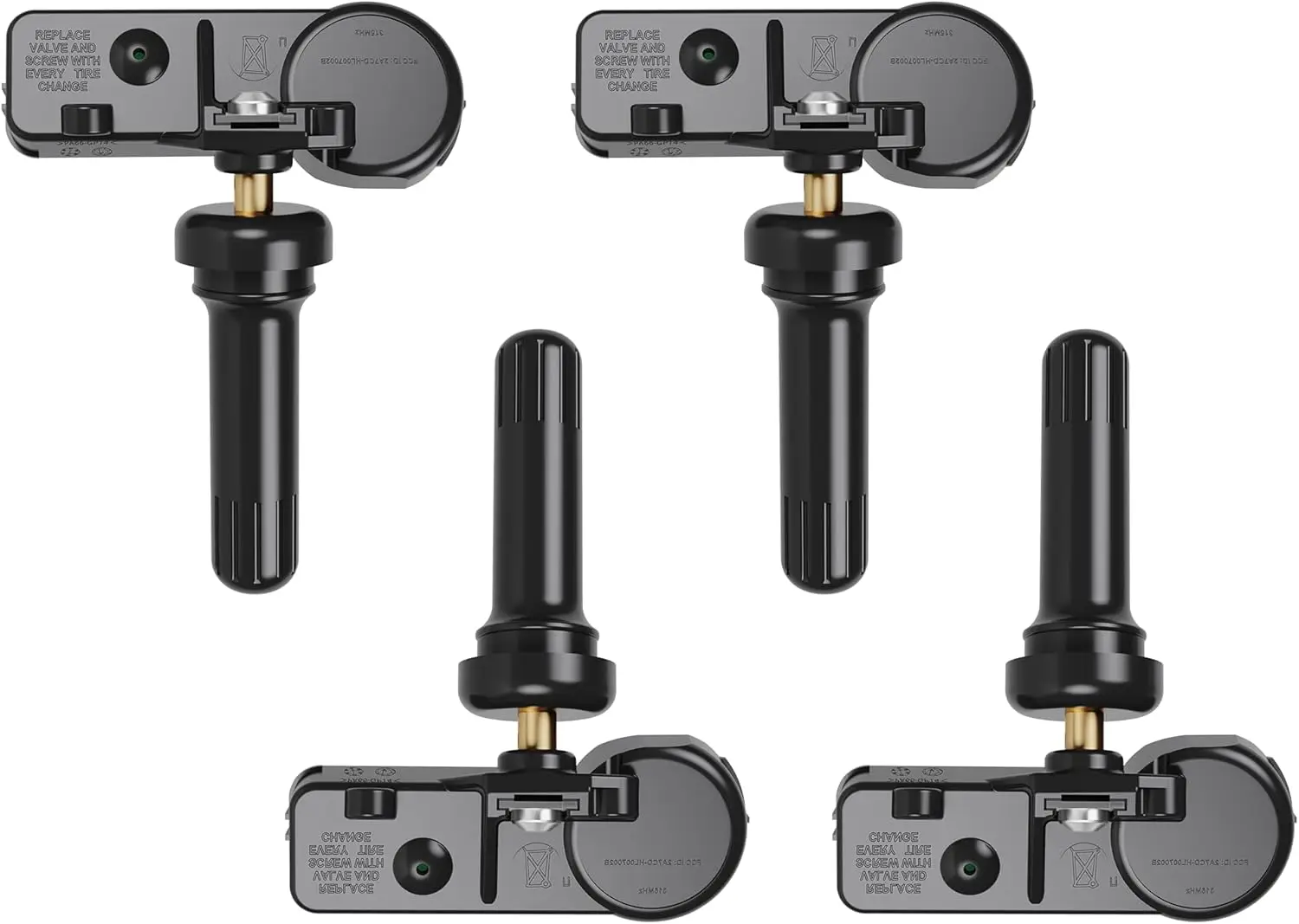 

4pcs TPMS Sensor,GM 315Mhz Tire Pressure Monitoring Sensor Compatible for Chevy Silverado GMC Cadillac Buick Pontiac Saturn Saab