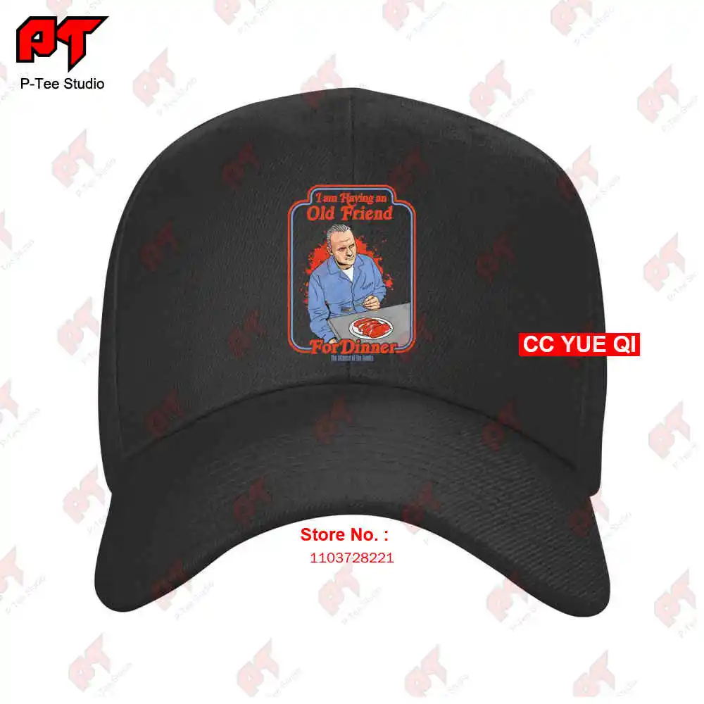 Silence Of The Lambs Movie Lector Having An Old Friend For Dinner Baseball Caps Truck Cap NODV