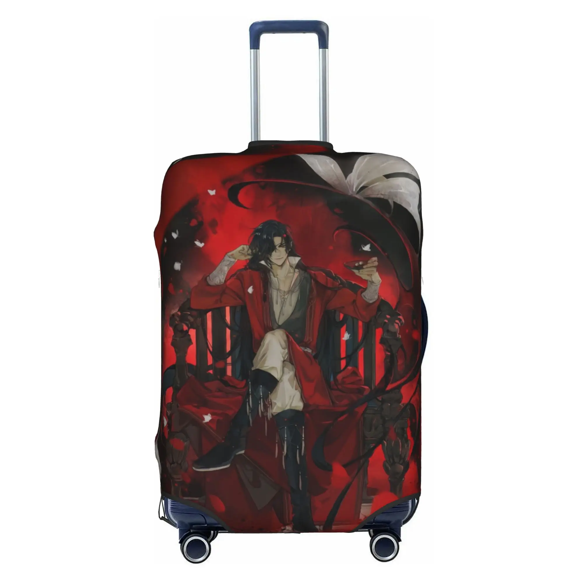 Heaven Official's Blessing Cartoon Suitcase Cover Washable Luggage Covers Protector for 18-32 inch