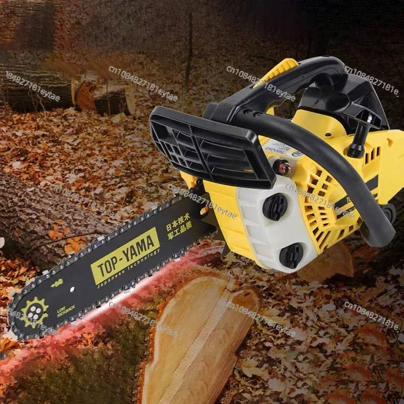 Japanese Technology 12-Inch High-Power Technology Bamboo Saw Chain Saw Gasoline Saw Woodworking High-Power Chainsaw Household