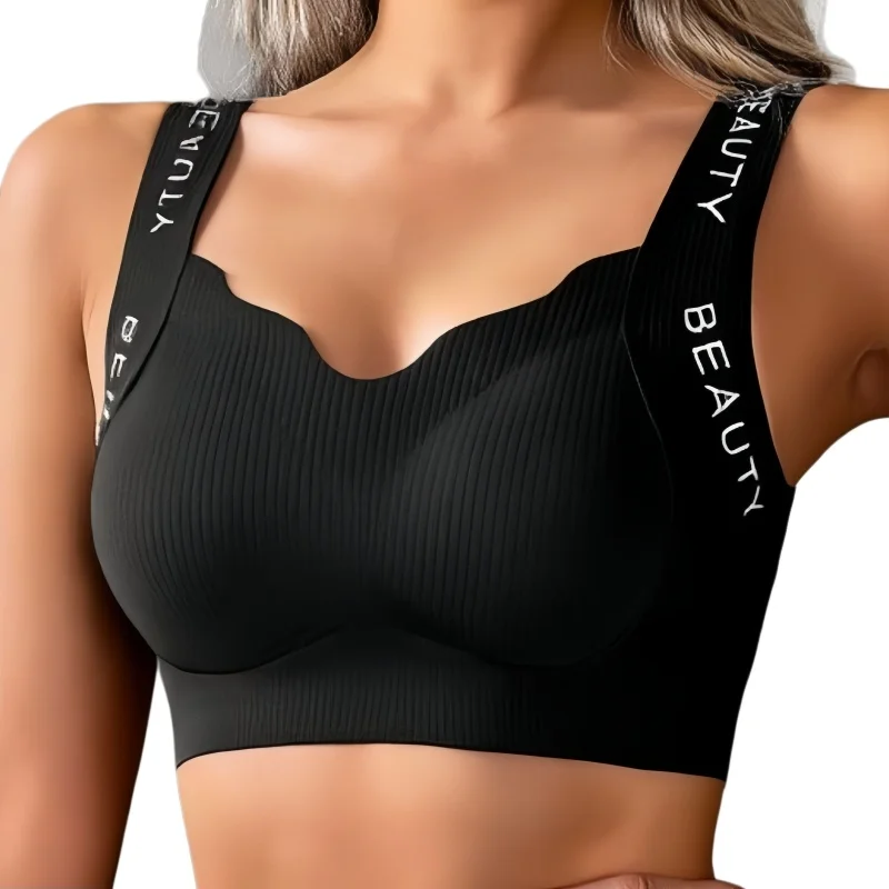 Seamless Bras Push-…