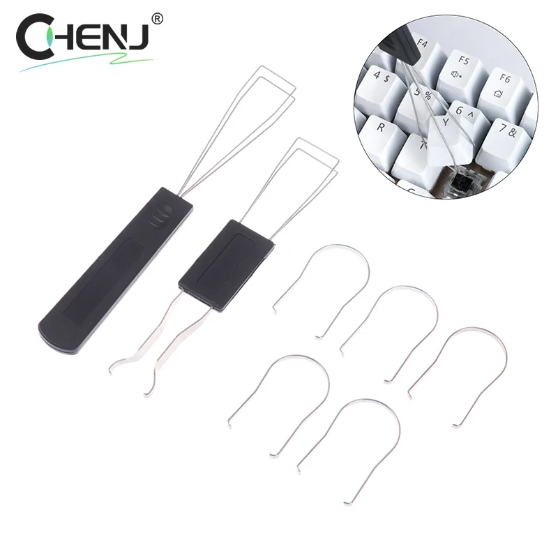 1/5PCS Keycaps Puller Unloading Wire Switch Mechanical Keyboard Removal Tool Replacement Key Switch Puller