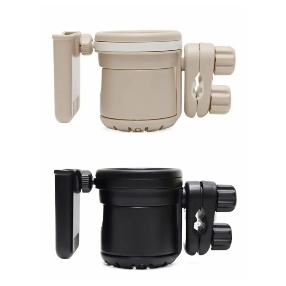 Large Caliber Baby Stroller Cup Holder Adjustable Anti-slip Kids Cup Stand Phone Holder Rotatable