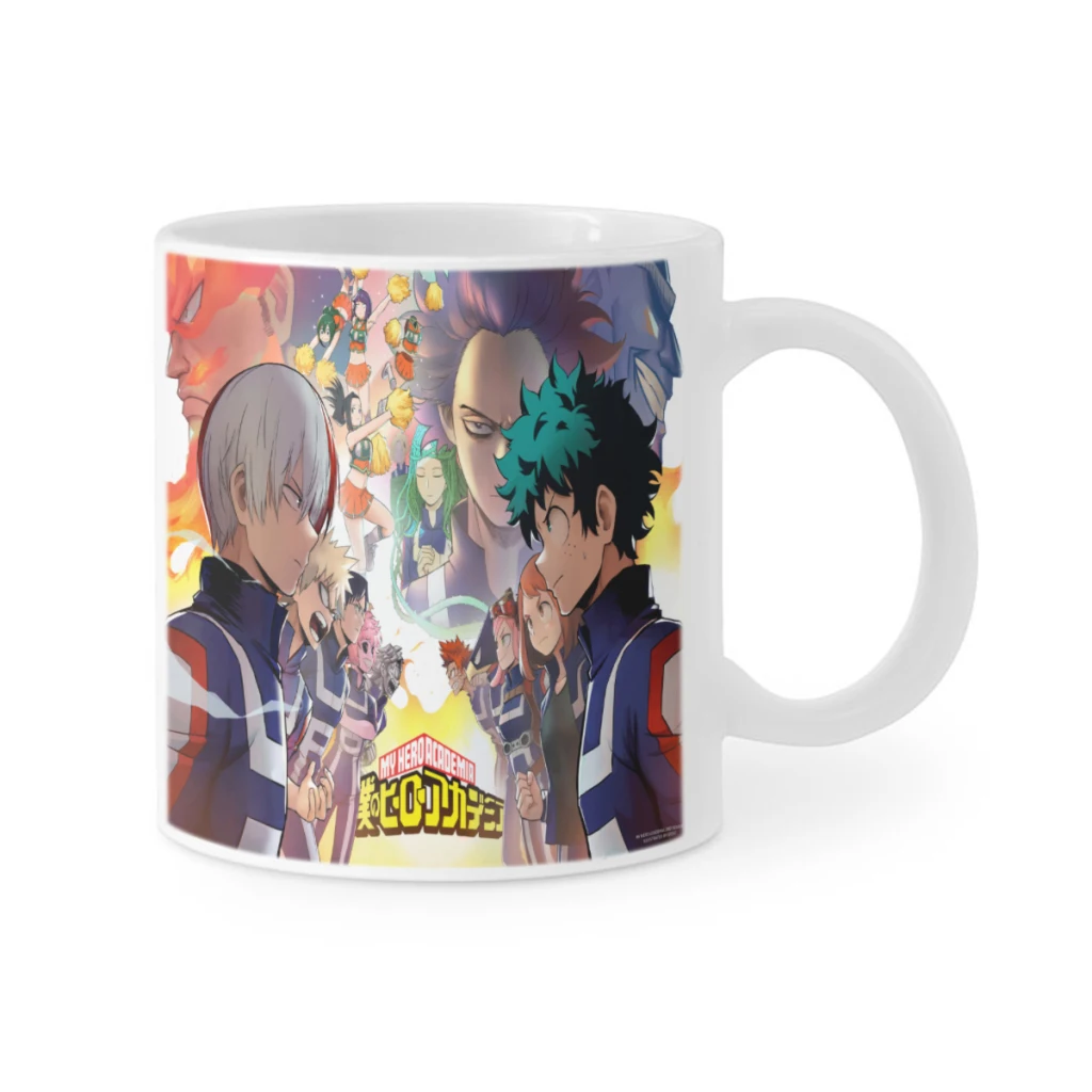 Anime-My-Hero-Academia Ceramics Coffee Mug Cute Gamer Birthday Gift Back To School Mug