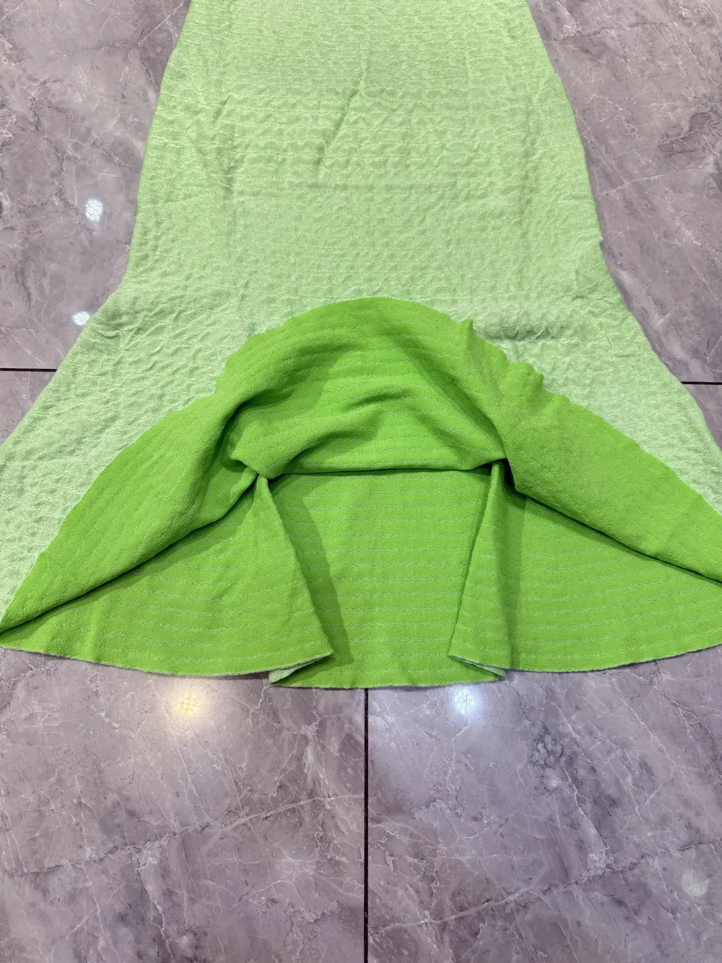 

Women Knitted Long Dress Round Neck Sleeveless Solid Color Elegant Slim Robe