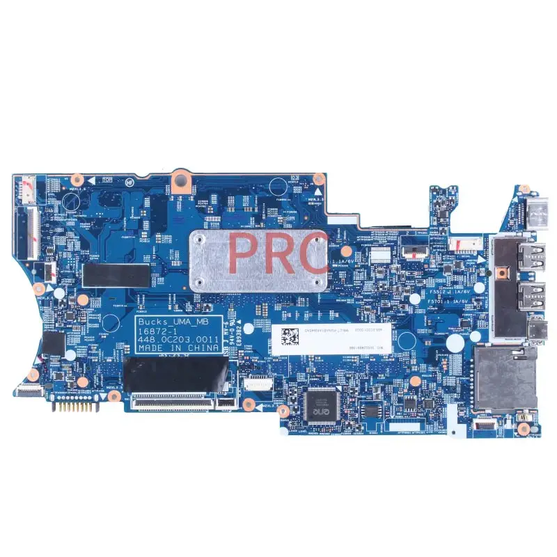 Imagem -06 - para hp Pavilion Laptop Motherboard 923689601 168721 448.0c203.0011 Notebook Mainboard Sr343 Ddr4 Testado X360 I37100u 14-ba