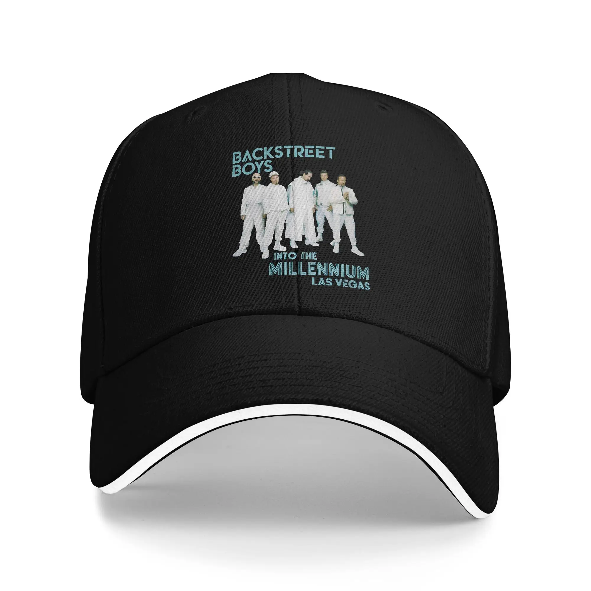 Backstreet Boys Millenniums Tour Music  Baseball Cap Fashion Bring Memory Back Band BSB Sandwich Caps Breathable Sun Hat Outdoor