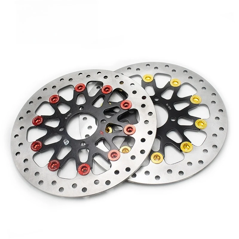 Electric Floating Rotor Motorcycle Modified 267mm Floating Exercise Length 4 Hole Bike Brake Disc