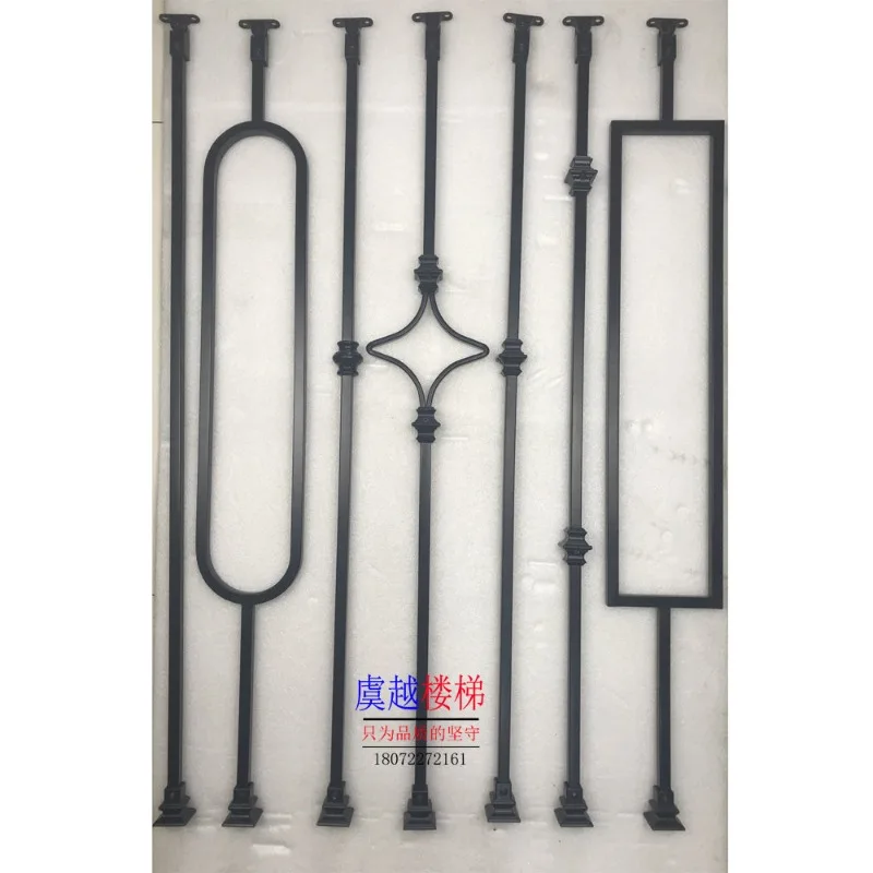 

Modern simple Internet celebrity best-selling wrought iron handrails column guardrail stair railing factory direct sales