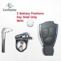 Smart Remote Control Key Shell Case With 3 Buttons for Mercedes Benz C B E Class W203 W211 W204 YU BN CLS CLK Fob key cover