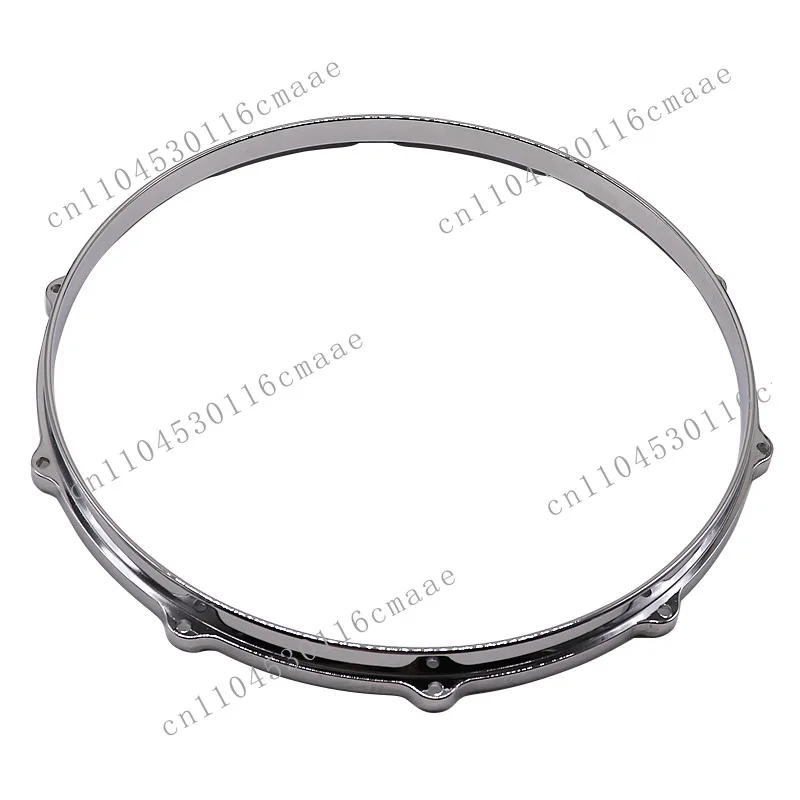 14 Inch 10 Hole Silver Die Cast  Ring Drum Aluminum Alloy  Ring Musical Instrument  Accessories Ground Drum