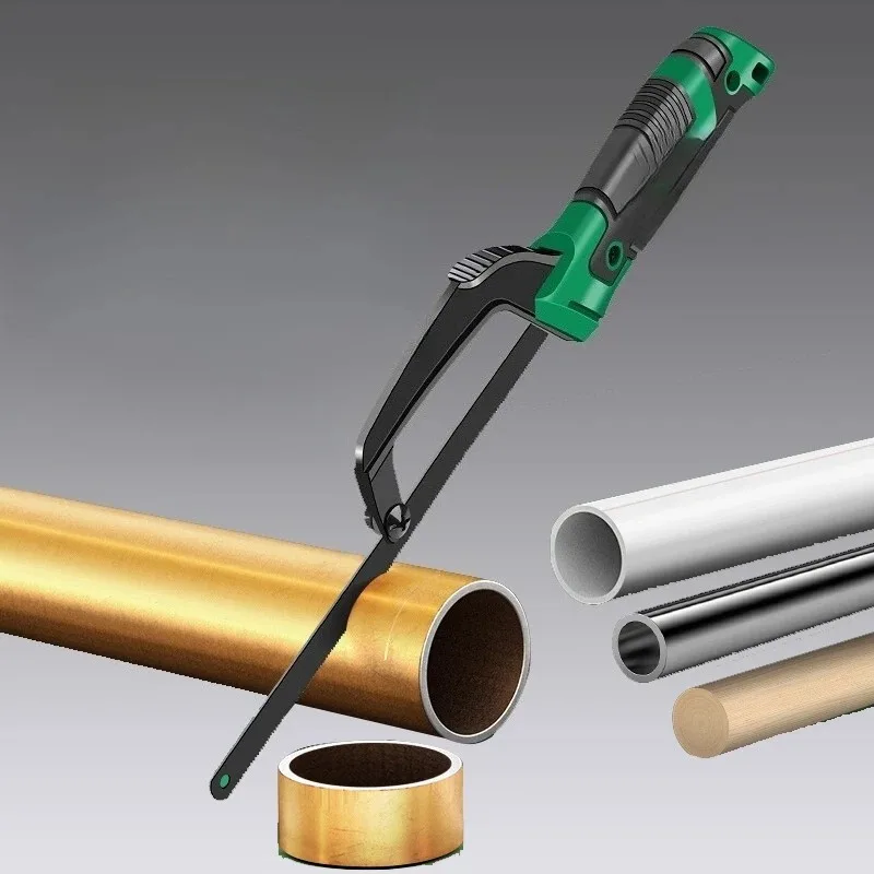 

Handmade hacksaw, handheld saw artifact, small household saw