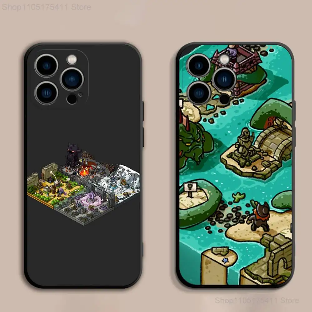 

Game K-Kingdom R-Rush Phone Case For iPhone 17,16,15,14,13,12,Pro,Max,Plus,E,SE4,Air,Mini Black Soft Cover